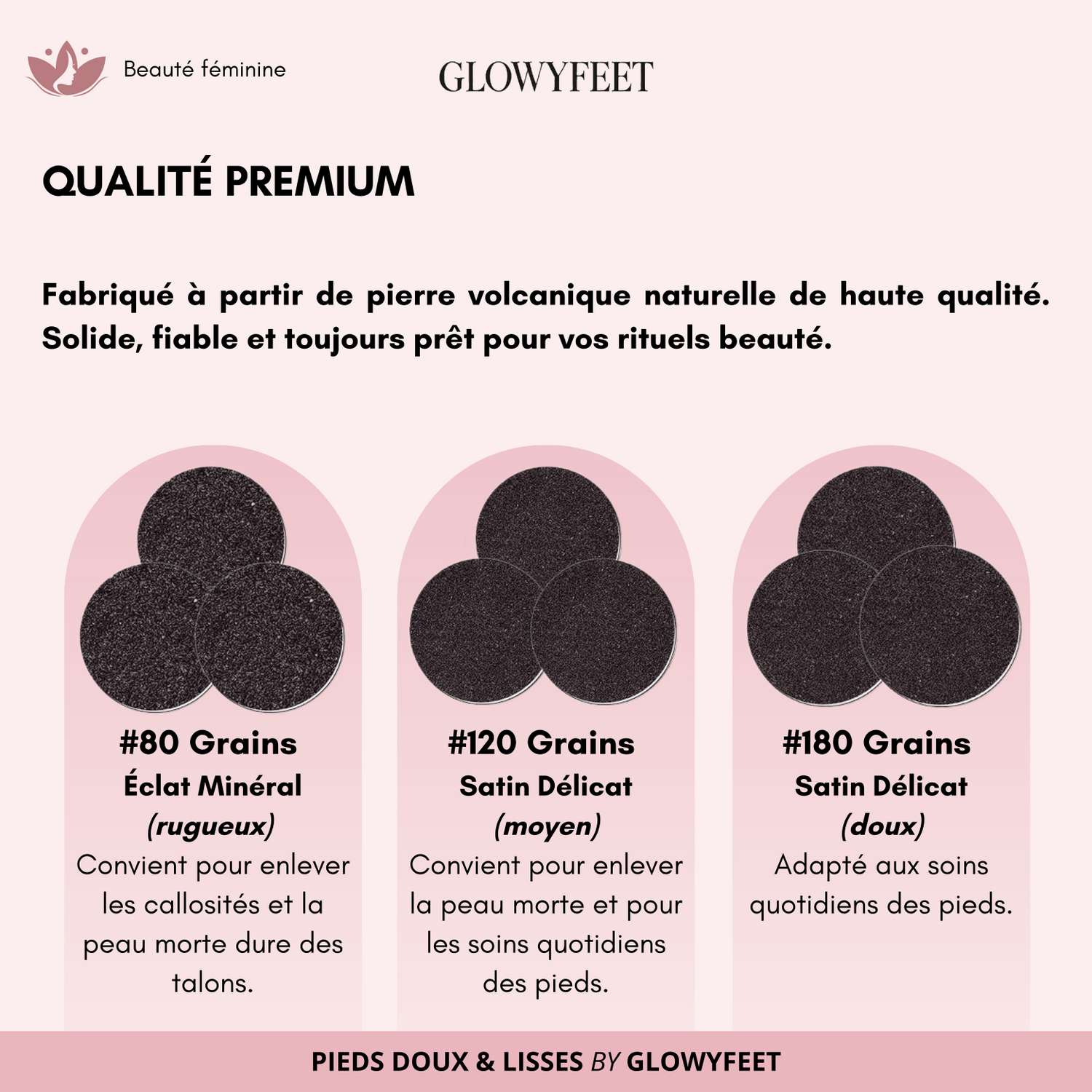 L’ÉCLAT – GlowPads™ (lot de 60 disques de rechange)